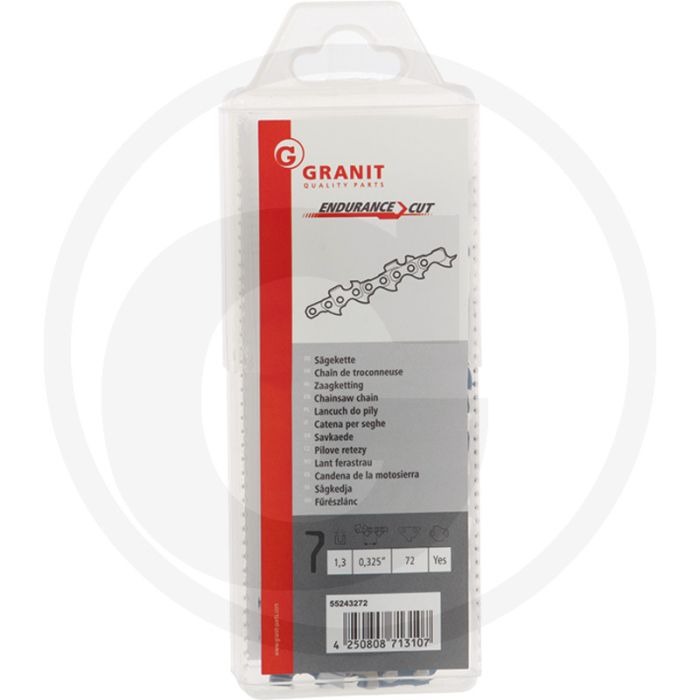 Endurance cut zaagketting ronde zaagtand - 72 aandrijfschakels