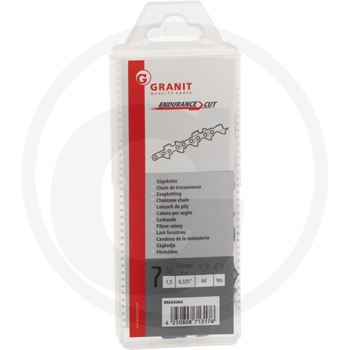 Endurance cut zaagketting ronde zaagtand - aantal aandrijfschakels: 64