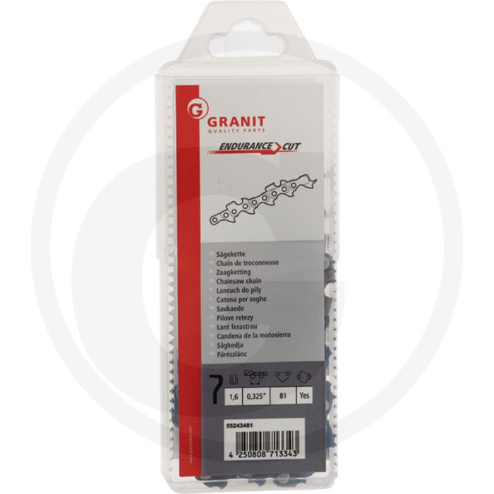 Endurance cut zaagketting ronde zaagtand - 81 aandrijfschakels