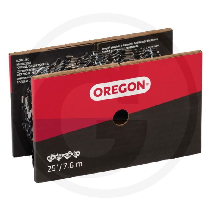 Oregon oregon zaagketting, op de rol 25 voet (7,5 mete haakse zaagtand - duracut™