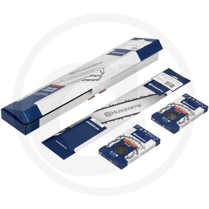 Husqvarna chaîne de scie + lame 2+1 dent de scie ronde 45cm .325" hsm x-cut + xforce