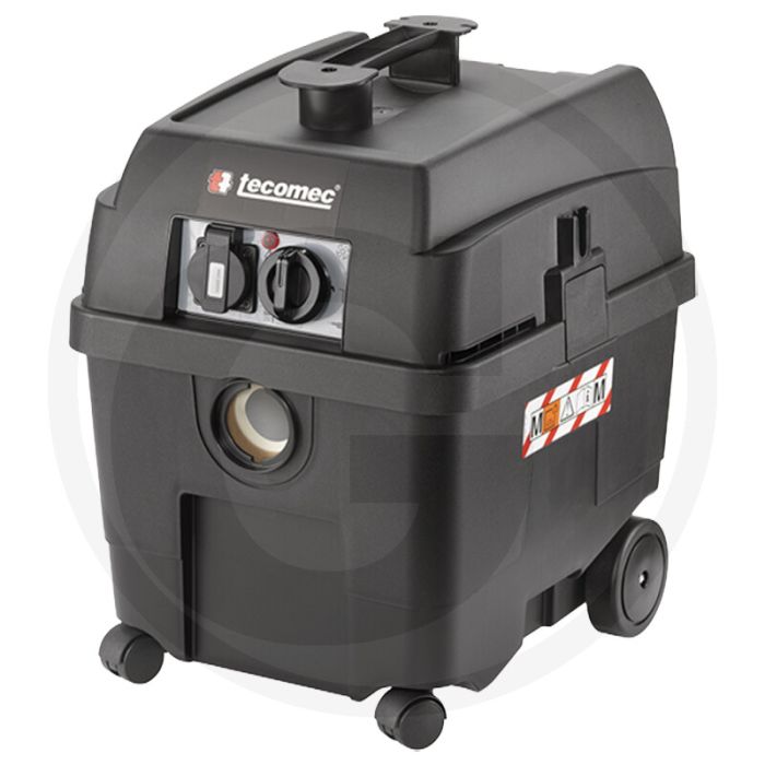 Tecomec nat/-droog stofzuiger vc 50-60 vcpro met automatische filterschudder, 1400w vermogen