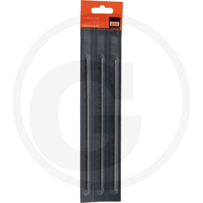 Bahco kettingzaagvijl in shopverpakking vpe 3 - vijl-Ø 3,2 mm