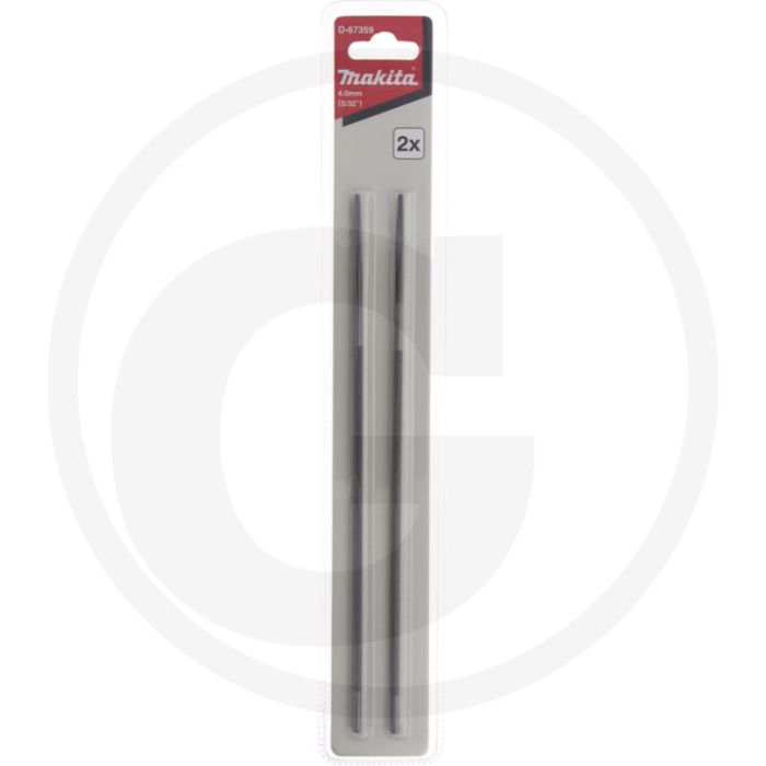 Makita kettensägenfeile in 2er-shopverpackung - rundfeile 4,0mm Ø