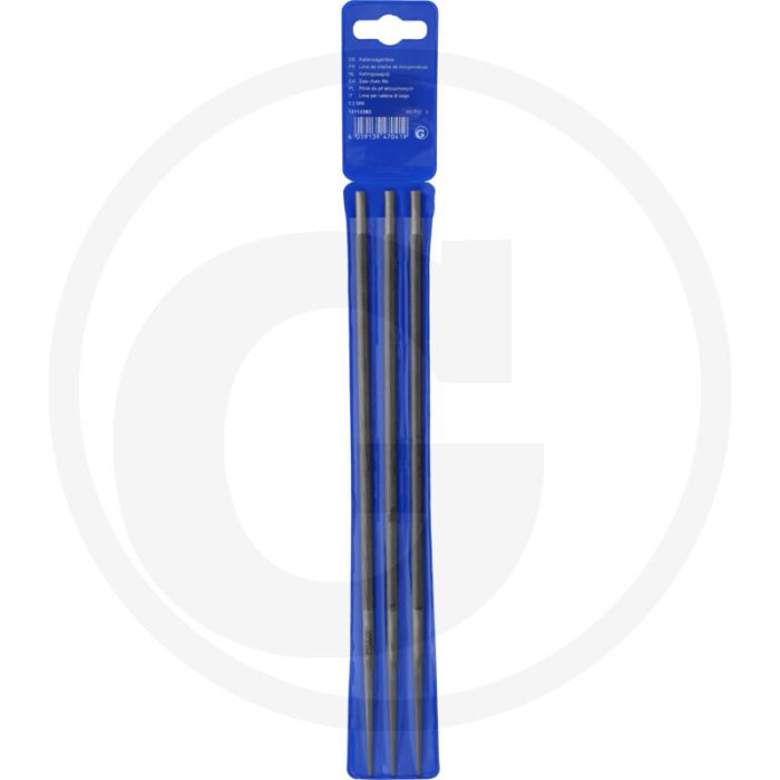 Kettensägefeile Rundfeile vpe: 3 / Feilen Ø 5,2 mm - Länge 200 mm.