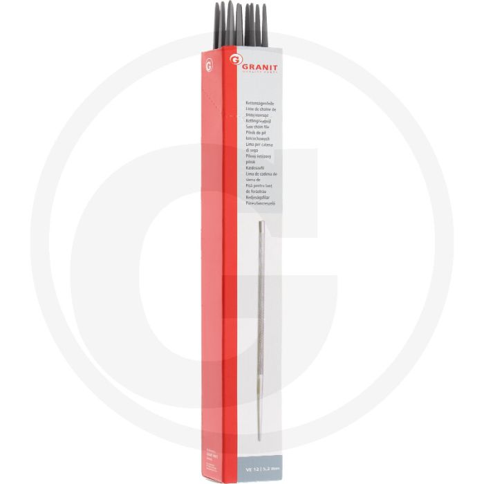 Kettingzaagvijl ronde vijl vpe: 12 / vijlen Ø 5,2 mm - lengte 200 mm
