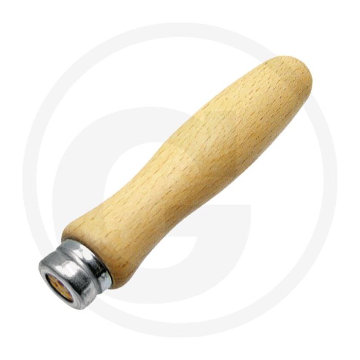 Manche de lime en bois, charme, pour limes rondes et plates, toutes tailles - longueur du manche 100mm
