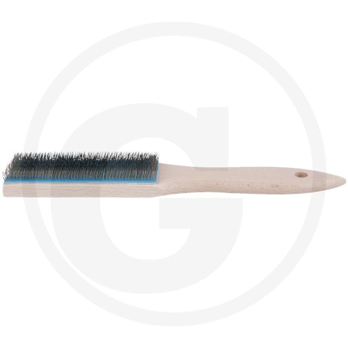 Ks tools vijlenborstel 250mm met houten handvat