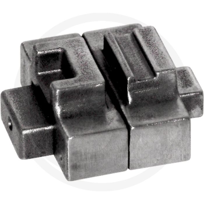 Tecomec aambeeld instelbaar, met zaagkettingcentrering - 100 mm