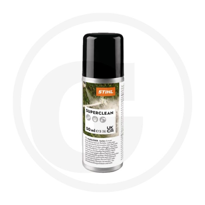 Stihl harsoplosmiddel 50 ml superclean - efficiënte reiniging en smering