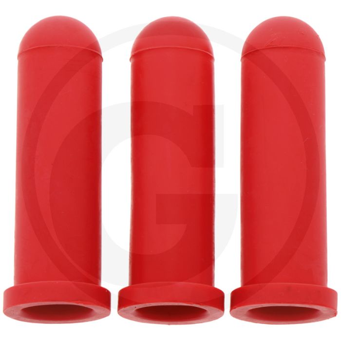 Reserve speen rood, 100 mm met perforatie, voor 58058030728 - bpa-vrij