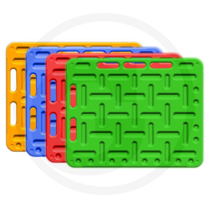 Treibbretter aus schlagfesten hdpe mit verstärkten ecken, 930 x 740 mm
