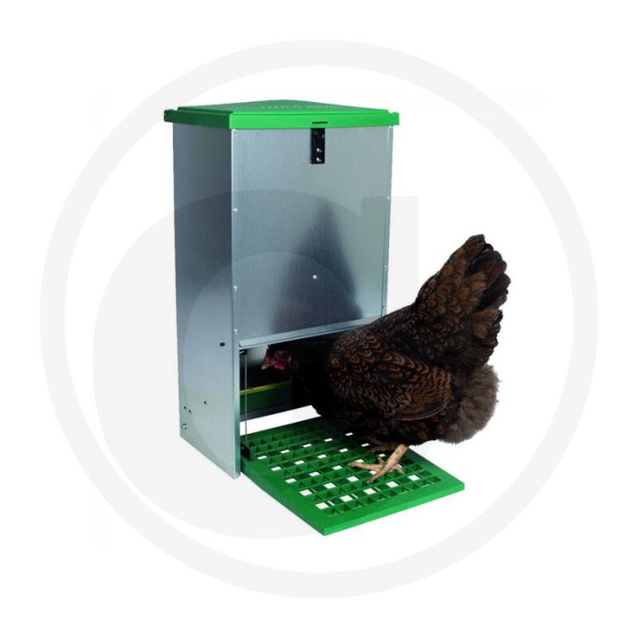 Distributeur horizontal de nourriture anti-insectes / nuisibles - capacité 12 kg Distributeur horizontal de nourriture anti-insectes / nuisibles - capacité 12 kg