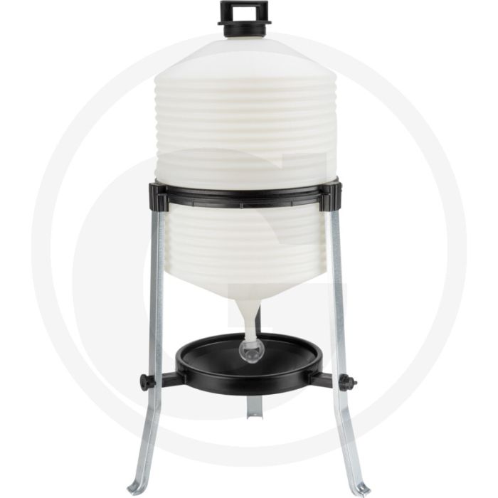 Horizont siphontränke siphon 24l - automatischer wassernachlauf und höhenverstellbarer wasserauslauf