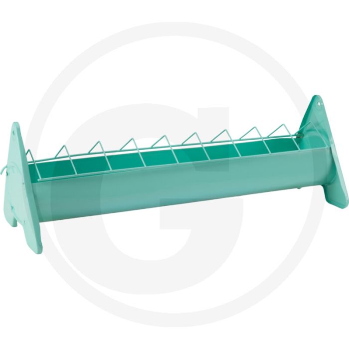 Horizont futtertrog 50 cm x 11 cm, mit gitter - epoxid beschichtet