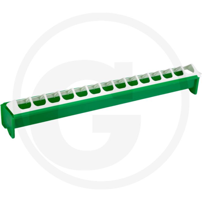 Horizont futtertrog 50 cm, mit gitter - platz für ca. 15 küken