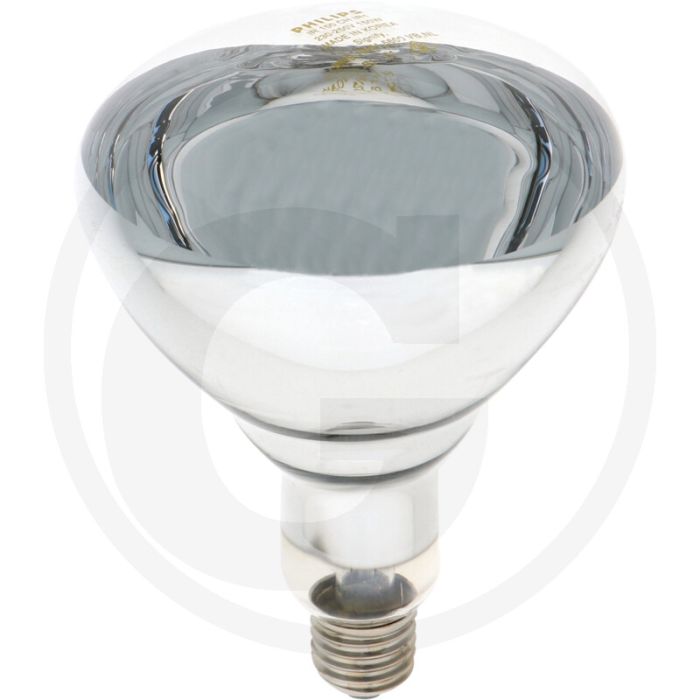 Horizont infrarotlampe 150 w klar - hartglas für robuste bauweise