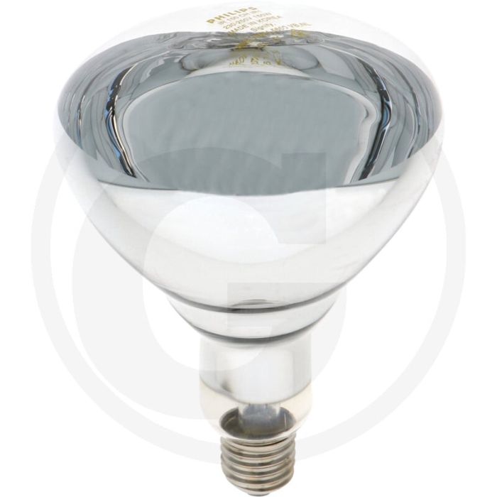 Horizont infrarotlampe 150 w klar - starkes hartglas für robuste bauweise