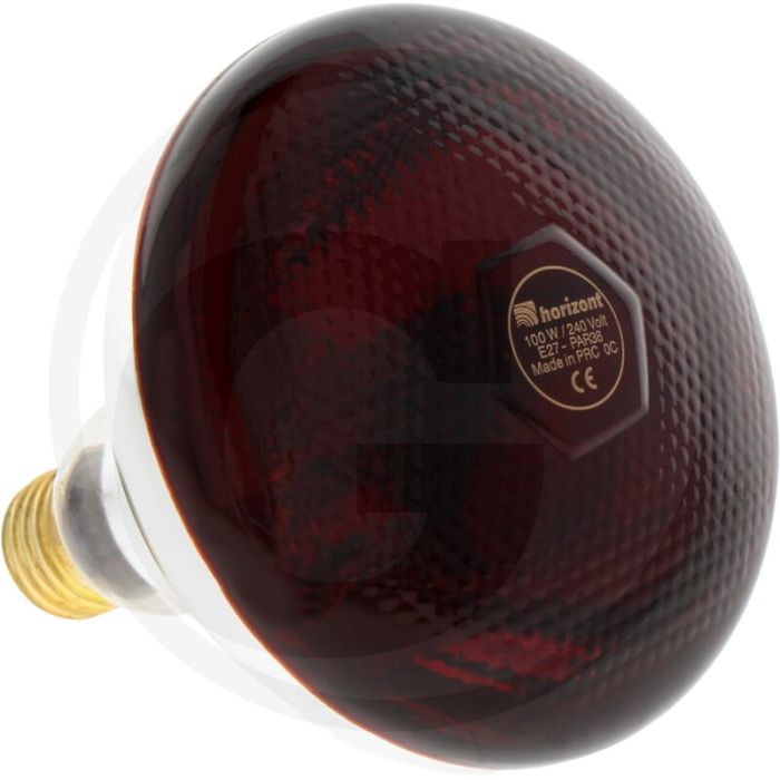 Horizont infrarot-sparlampe 100 watt für klein- und nutztiere