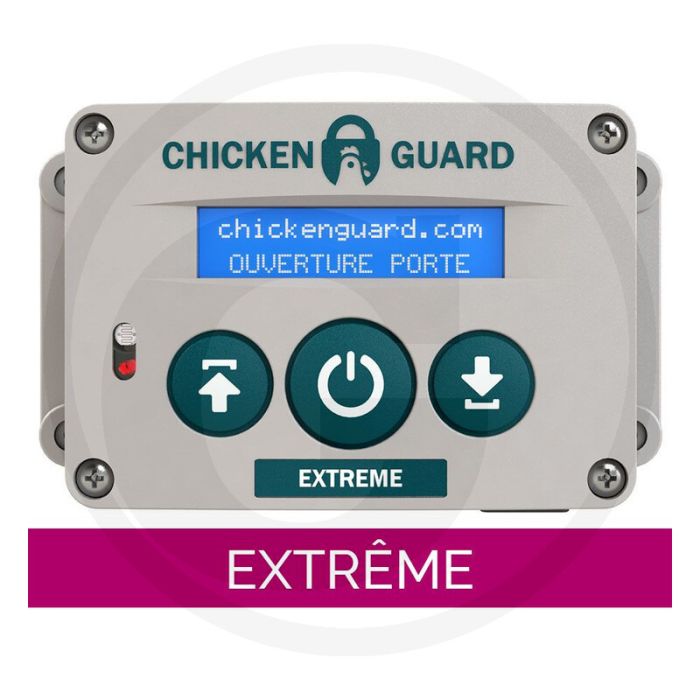 Horizont automatisch pluimveeluik extreme elektronische deuropener voor kippenhok - optimale bescherming tegen roofdieren Horizont automatisch pluimveeluik extreme elektronische deuropener voor kippenhok - optimale bescherming tegen roofdieren