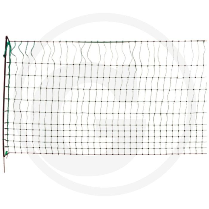 Net voor pluimvee met dubbele punt - hoogte 112 cm