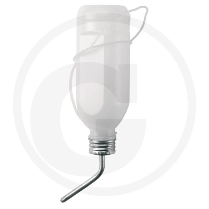 Drinkfles voor konijn 500 ml kunststof aluminium-schroefkap