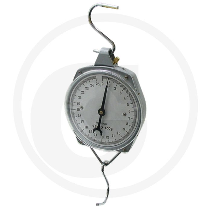 Unster tot 25 kg, schaal 100 g - voor landbouw, jagers, huishouden en handel