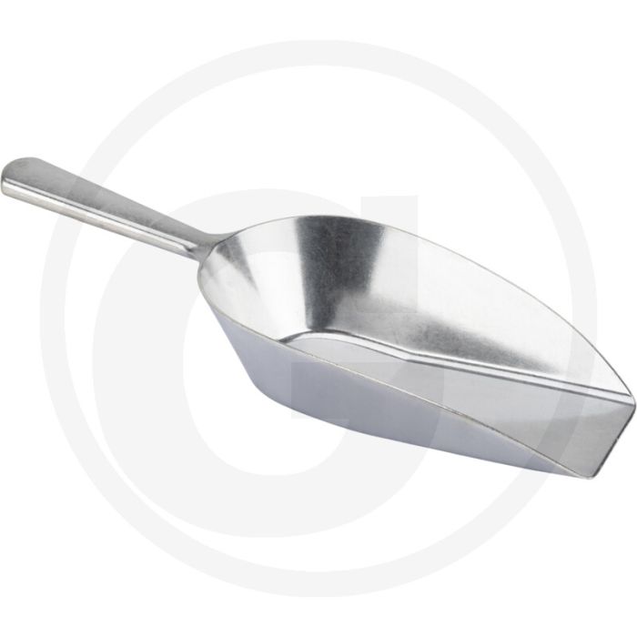 Horizont aluminium-futterschaufel flach, 1 kg - leichtes und widerstandsfähiges futterdosiergerät