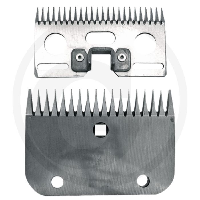 Messenset a6 a6 voor runderen en paarden scheren - snijhoogte 3 mm, 24 tands bovenmes, 18 tands ondermes - passend voor 58070172