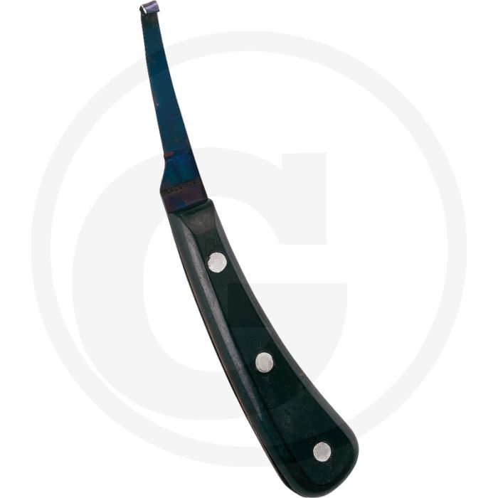 Horizont black blue hoefmes, rechts - hoogwaardig hoefmes met ergonomisch handvat