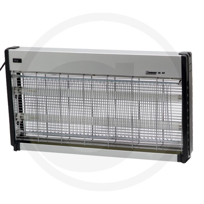 Elektrische insectendoder - 2 x 20 watt lampen uv