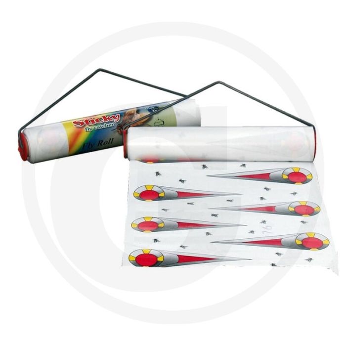 Horizont stall-fliegenrolle mit metallhalterung, 9 m - effektive fliegenfalle mit 30 cm breite