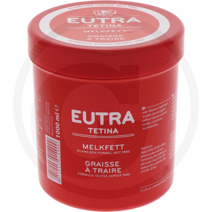 Horizont eutra melkvet 1.000 ml - minerale oliën voor bescherming en verzorging van uiers Horizont eutra melkvet 1.000 ml - minerale oliën voor bescherming en verzorging van uiers