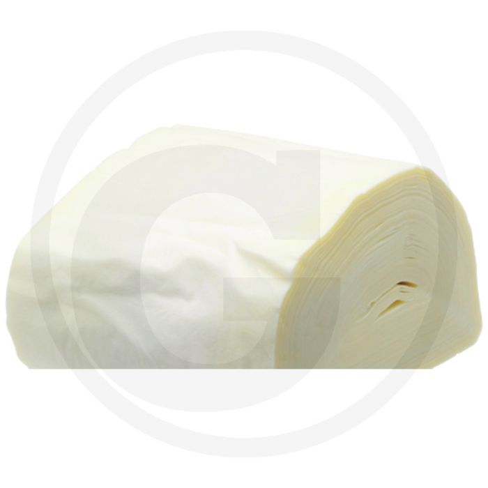 Uierpapier nat, golvend 800 vellen in een verpakking 200 x 200 mm - speciaal vochtig papier voor uierreiniging