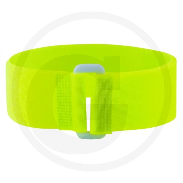 Horizont markeringsband met lus neon geel - lengte 410mm
