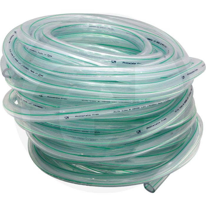 Hoofd melkslang pvc 30m lengte 16x26mm diameter