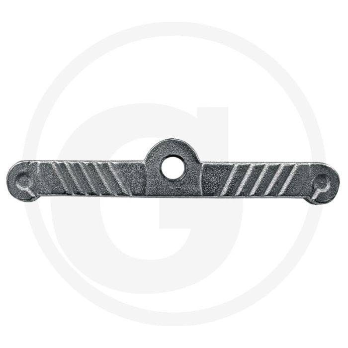Couvercle à bascule forgé 6mm x 120mm