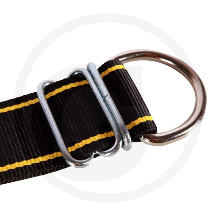 Horizont halsriemen nylon gelb/schwarz 1700x70mm robust & verstellbar