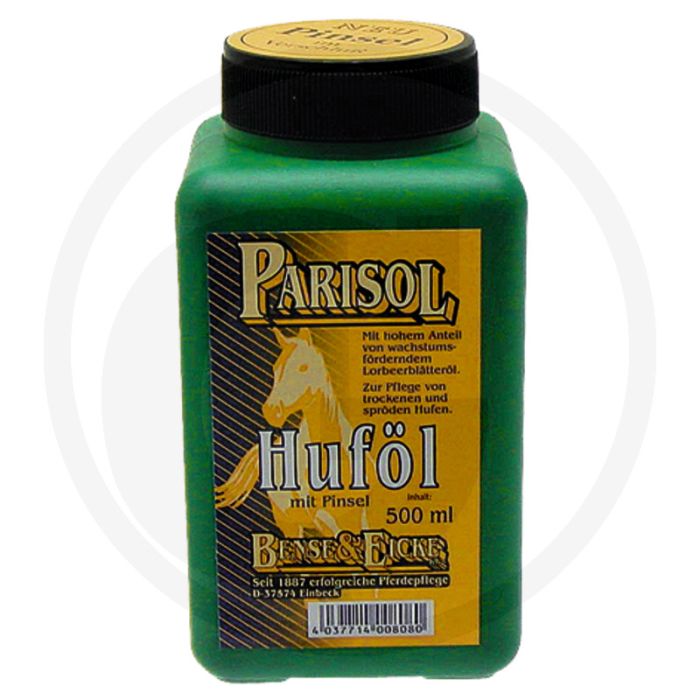 Hoefolie 500 ml, met kwast, met echte laurierolie.