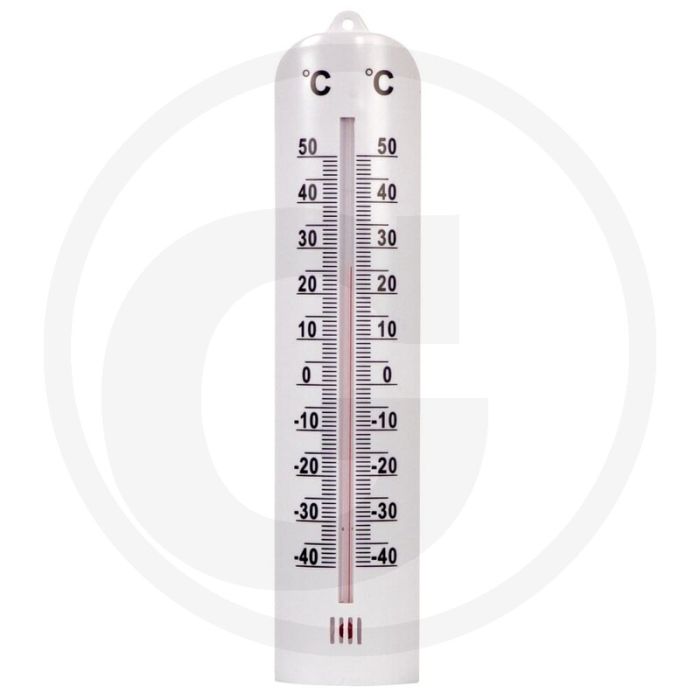 Horizont umgebungsthermometer weiss - höhe 200mm