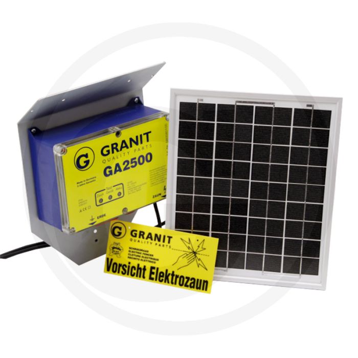 Solar-set solarpaneel 10w met terugstroombeveiligingsdiode - waterdicht