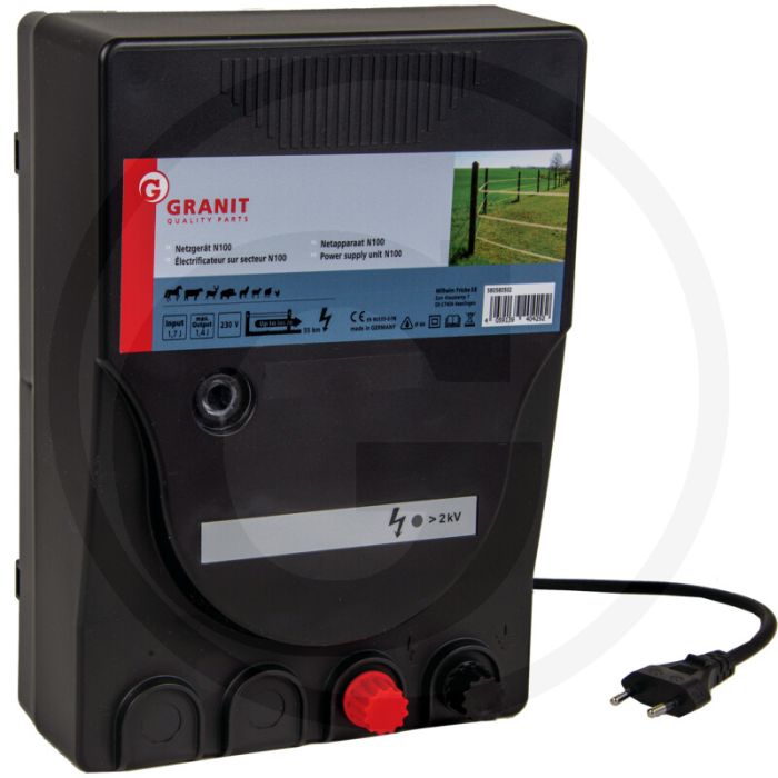 Netapparaat n100 - uitgangsspanning: 9500v