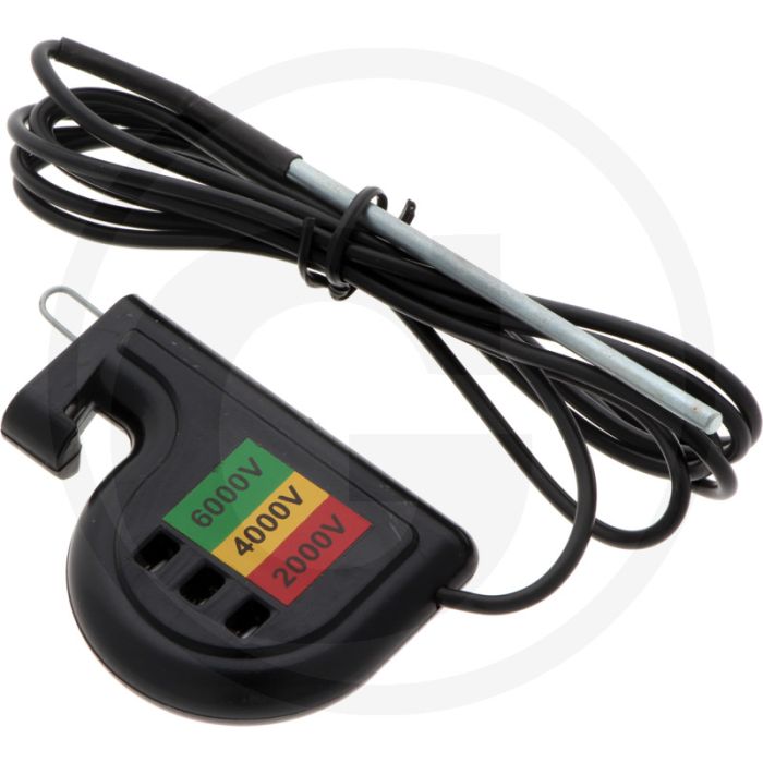 Horizont afrasteringstester isotester 6000 - spanning: 2.000v, 4.000v, 6.000v