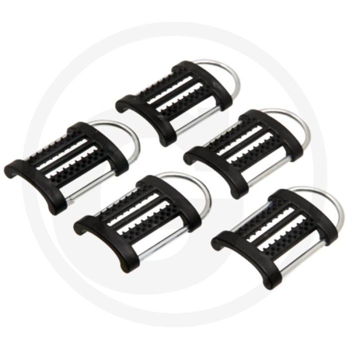 Horizont lintverbinder 40 mm - stabiele lintverbinder met metalen beugels - gemakkelijk te gebruiken in alle gangbare schrikdraadlinten