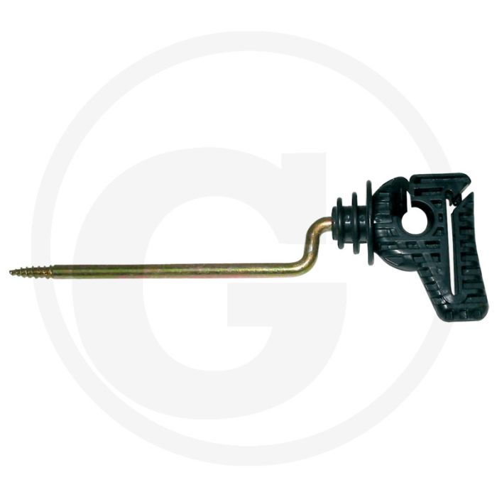 Horizont afstandschroef-isolatoren ranger isd-40, 120 mm lang, voor banden tot 40 mm, voor kabels en draden tot Ø 8 mm, met houtdraad