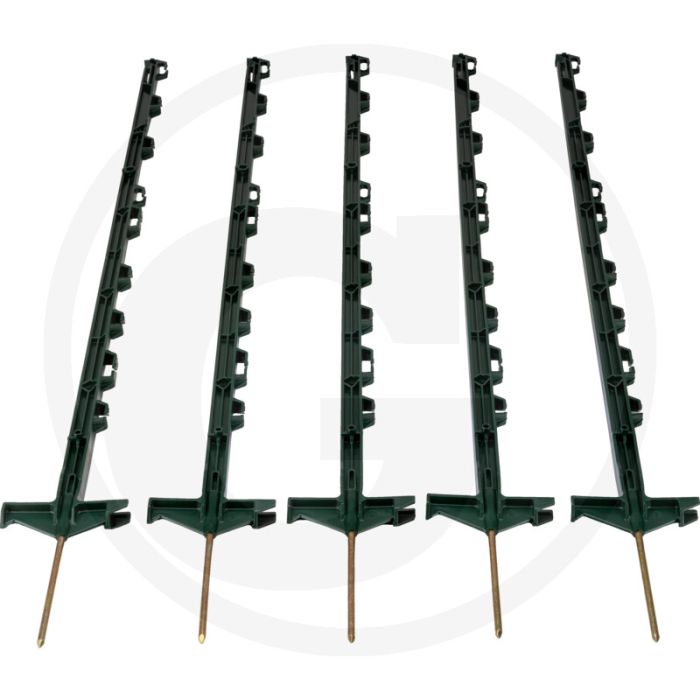 Horizont afrasteringspaal, kunststof ranger - hoogwaardig polypropyleen, 108 cm lang