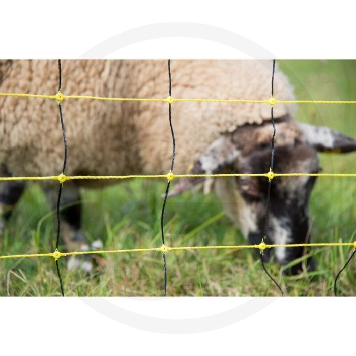 Horizont schapennet horinetz high energy met dubbele punt en aardgeleider - 105 cm hoog, 50 m lang Horizont schapennet horinetz high energy met dubbele punt en aardgeleider - 105 cm hoog, 50 m lang