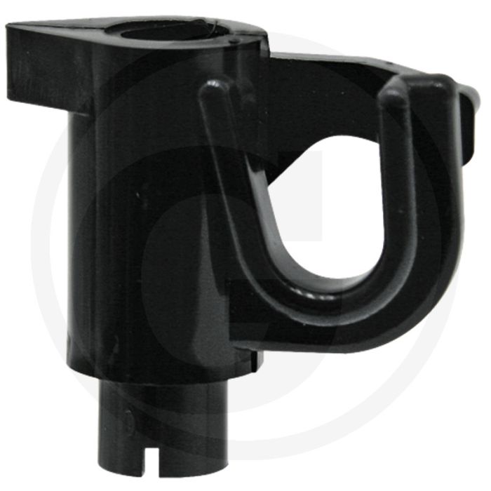 Isolatoren voor fiberglaspaal 10 mm, nylon, met spanhuls - geschikt voor lint en draad