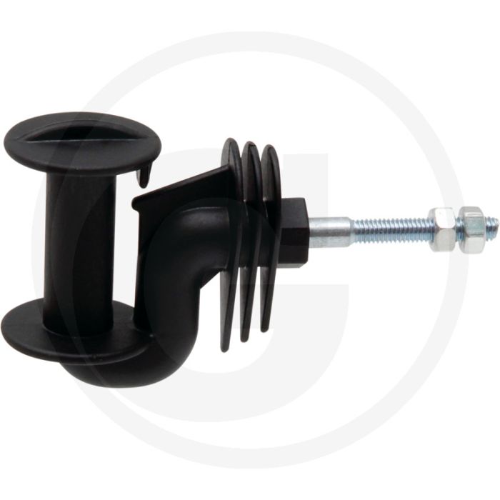 Hoekbandisolator - schroef-isolator, uv-bestendig