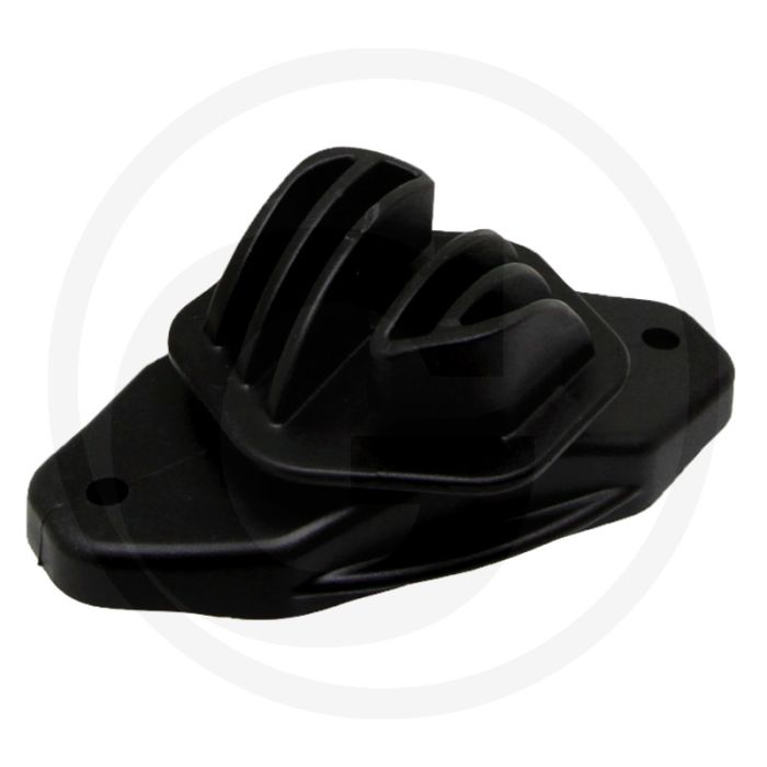 Isolateur de cordon noir, isolateur professionnel pour la construction d'une clôture fixe, pour visser ou clouer - résistant aux UV